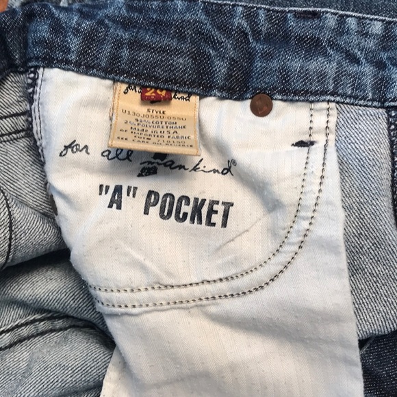 Seven for All Mankind women’s “A” pocket jeans - Picture 5 of 5